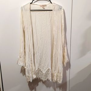 White Lace Spring Cardigan